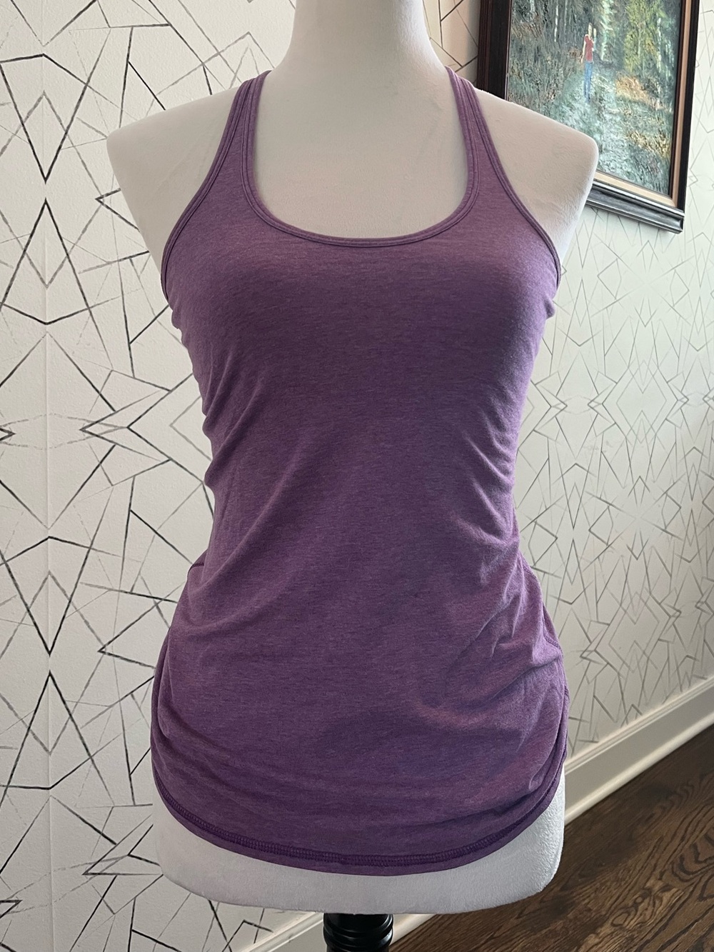Lululemon Purple Racerback Tank